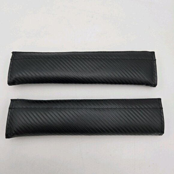 2PCS Seat Belt Cover Shoulder Pads Protector Black White Logi for INFINITI New - Picture 2 of 6